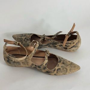 Leopard print TopShop flats